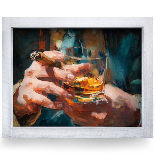 Rustic White frame