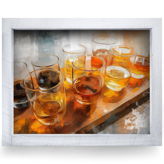Rustic White frame