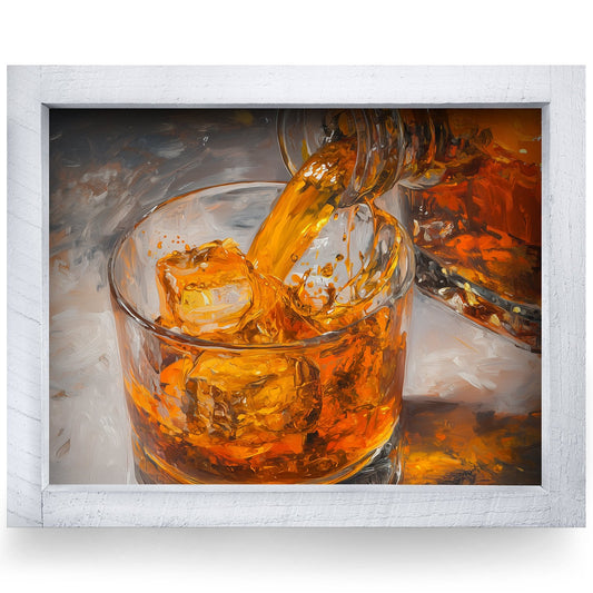 Rustic White frame