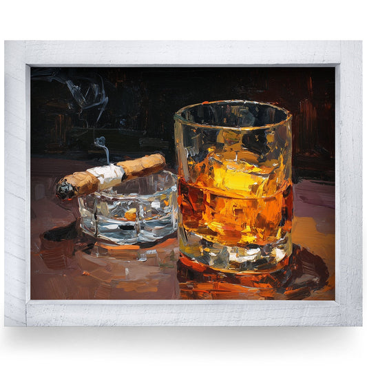 Rustic White frame