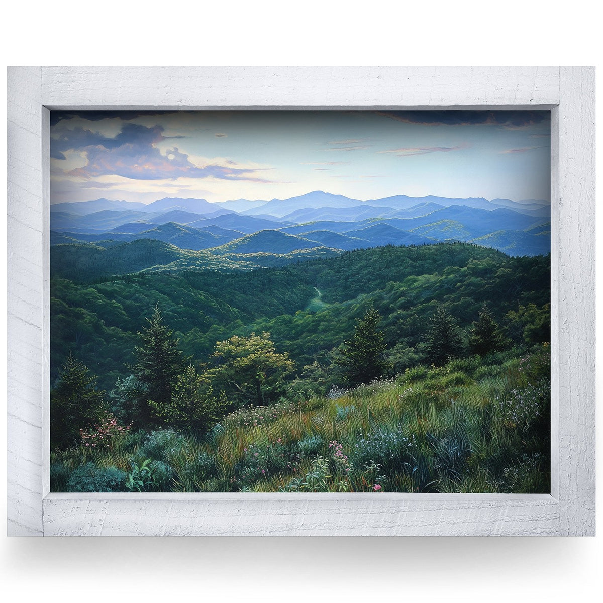 Rustic White frame