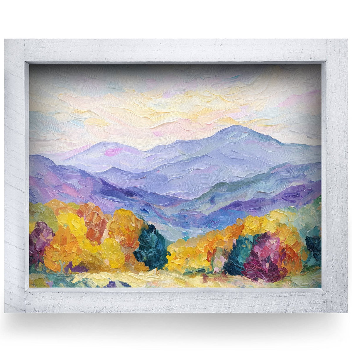 Rustic White frame