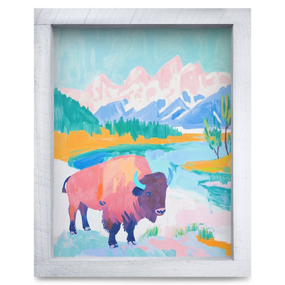 Rustic White frame