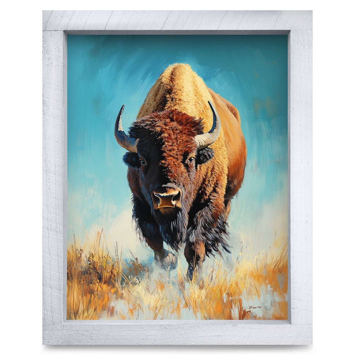 Rustic White frame