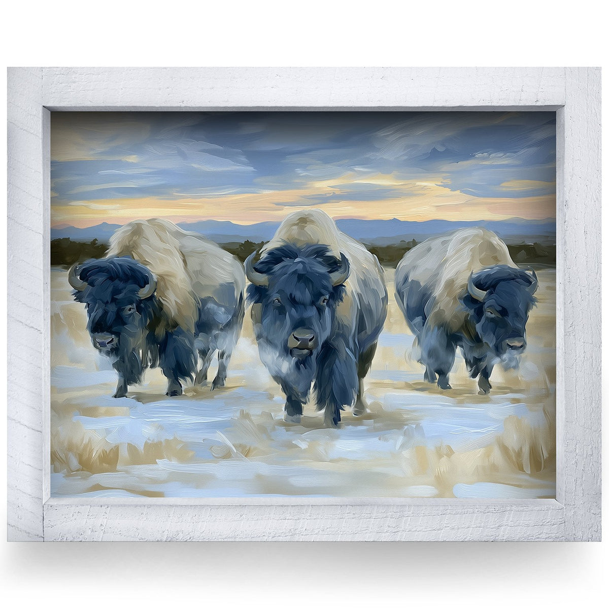 Rustic White frame