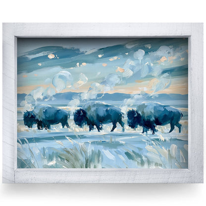 Rustic White frame