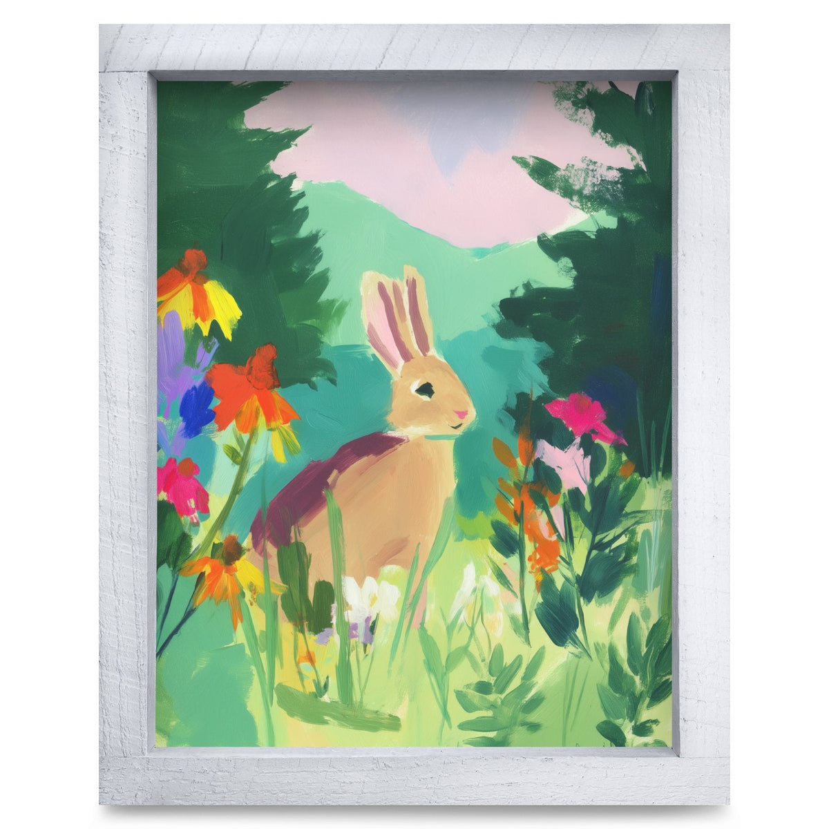 Rustic White frame