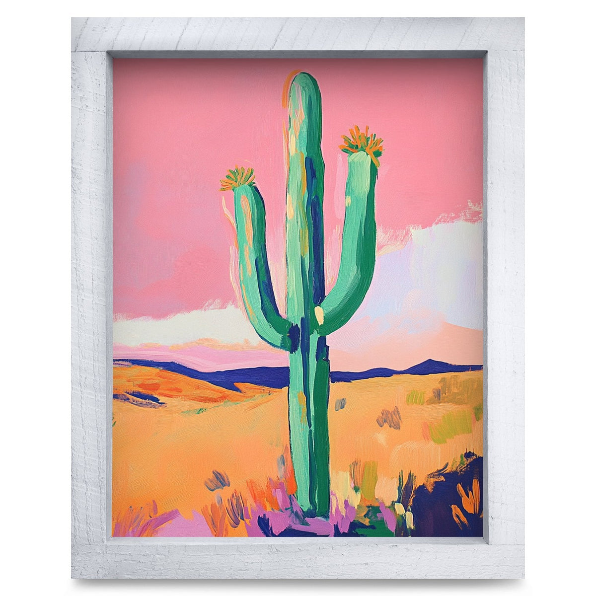 Rustic White frame