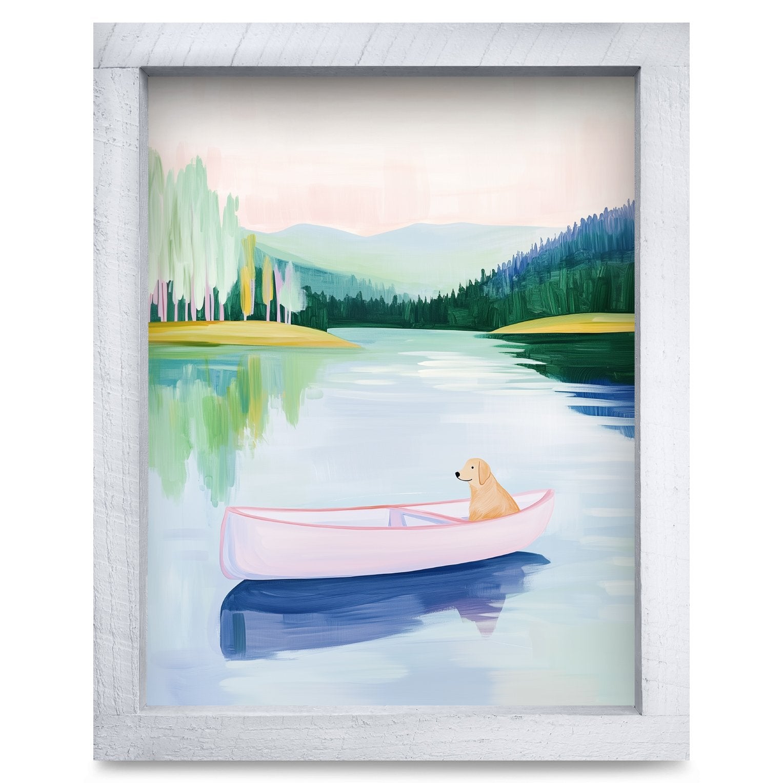 Rustic White frame