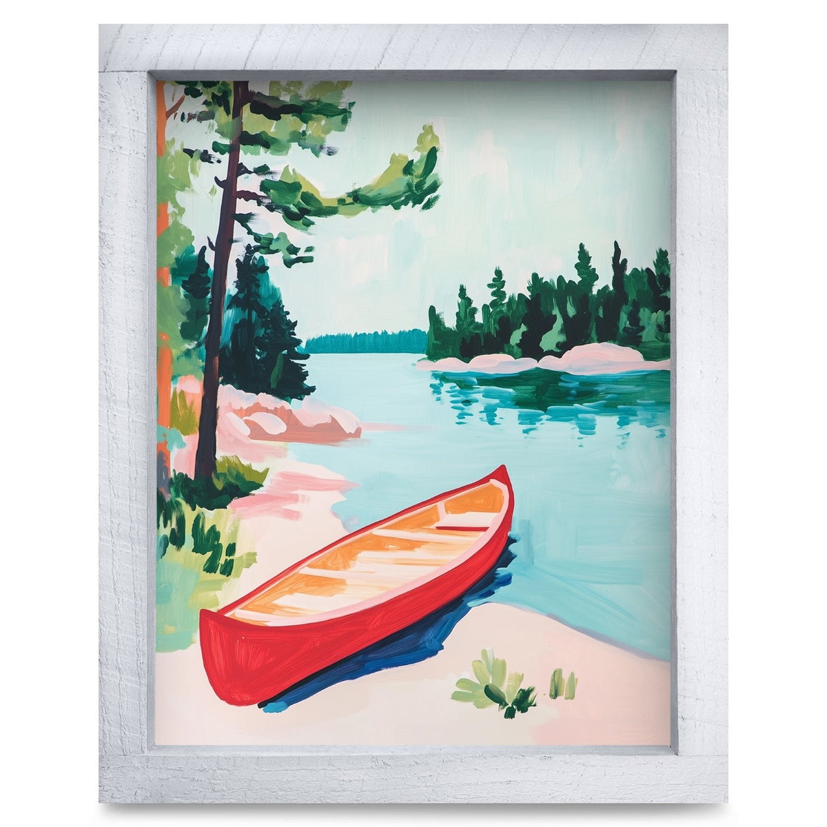 Rustic White frame