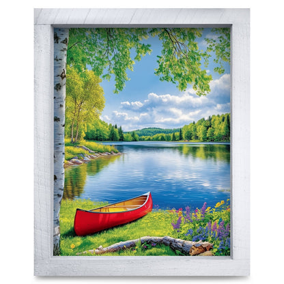 Rustic White frame
