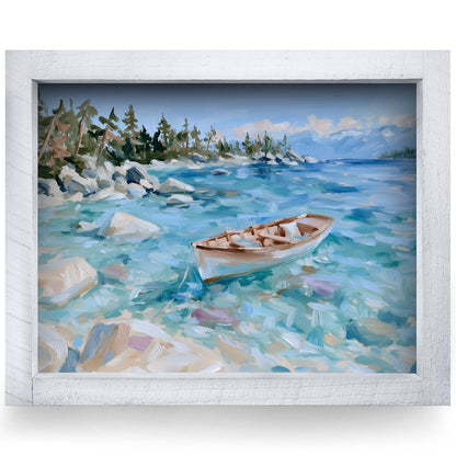 Rustic White frame