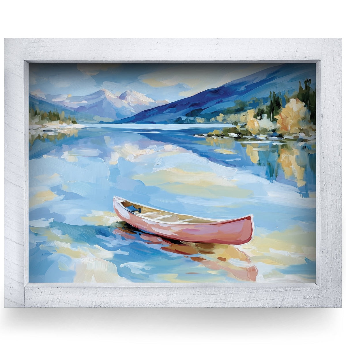 Rustic White frame