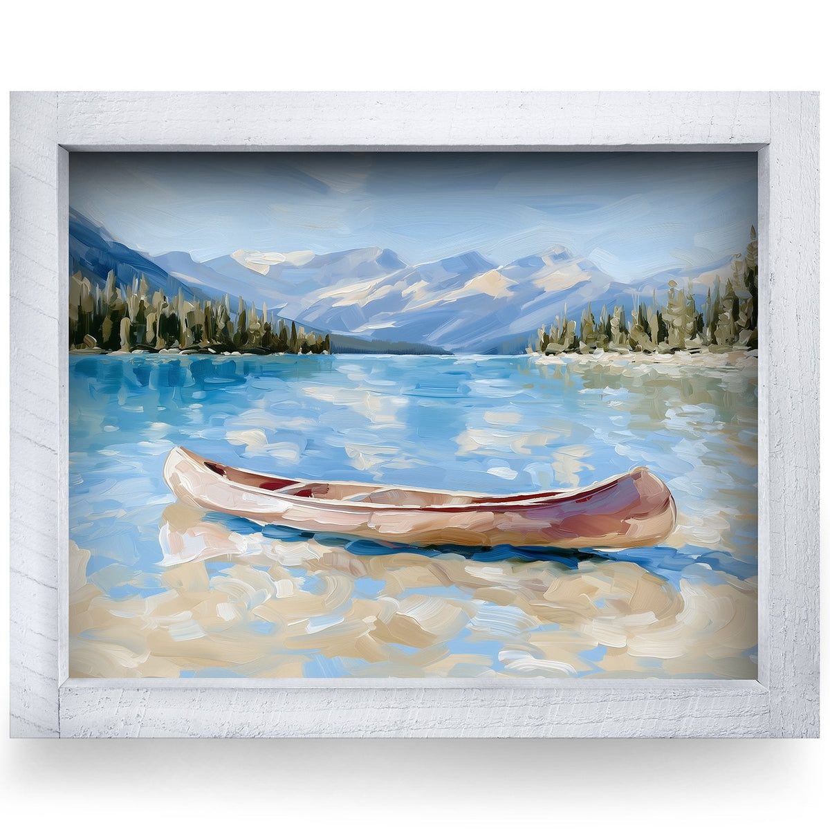 Rustic White frame