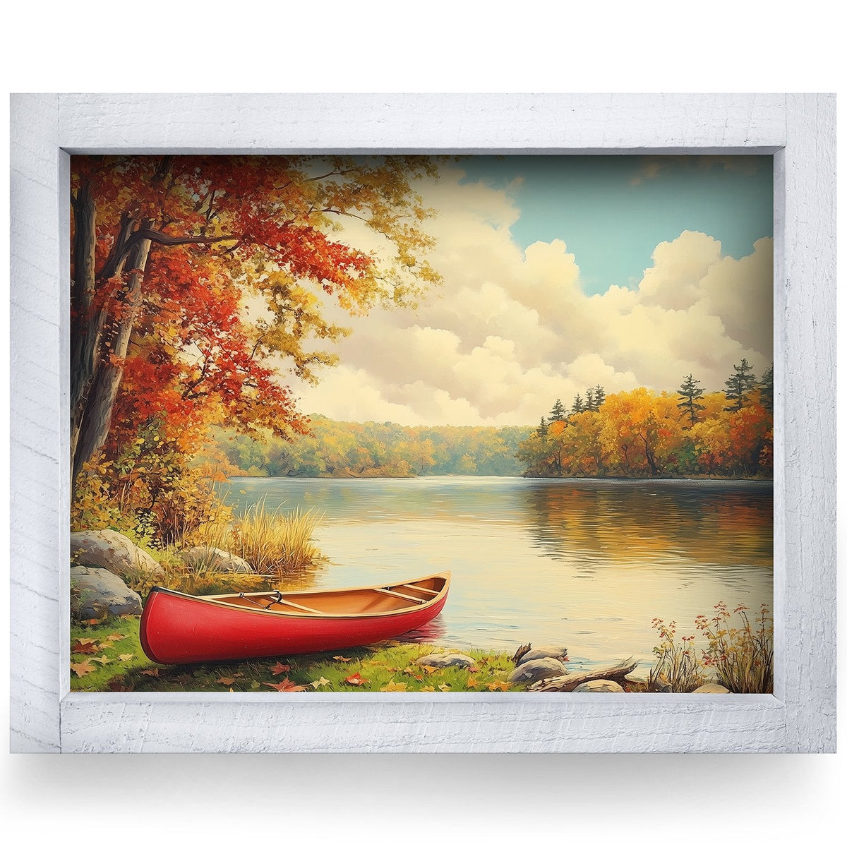 Rustic White frame