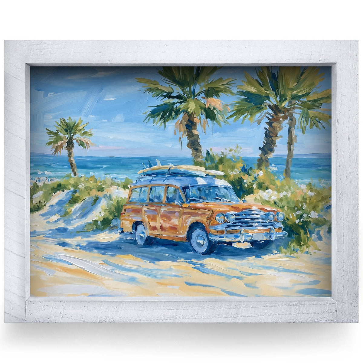 Rustic White frame
