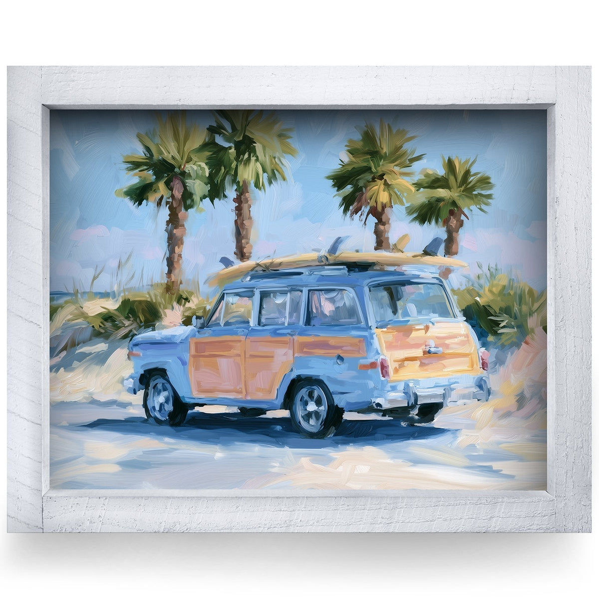 Rustic White frame