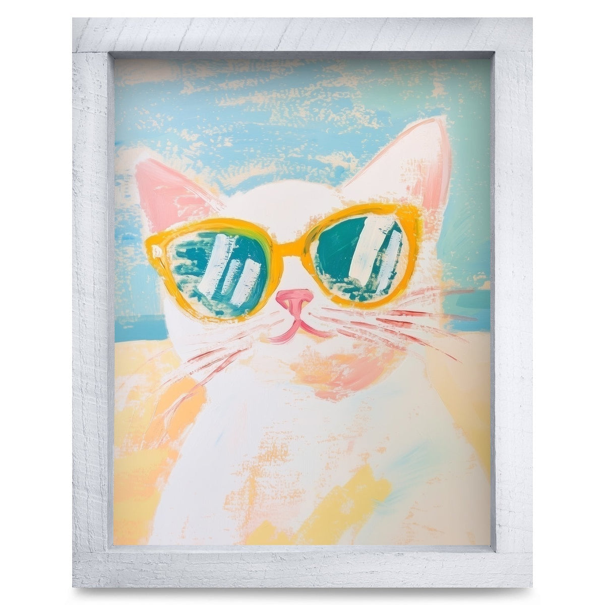 Rustic White frame