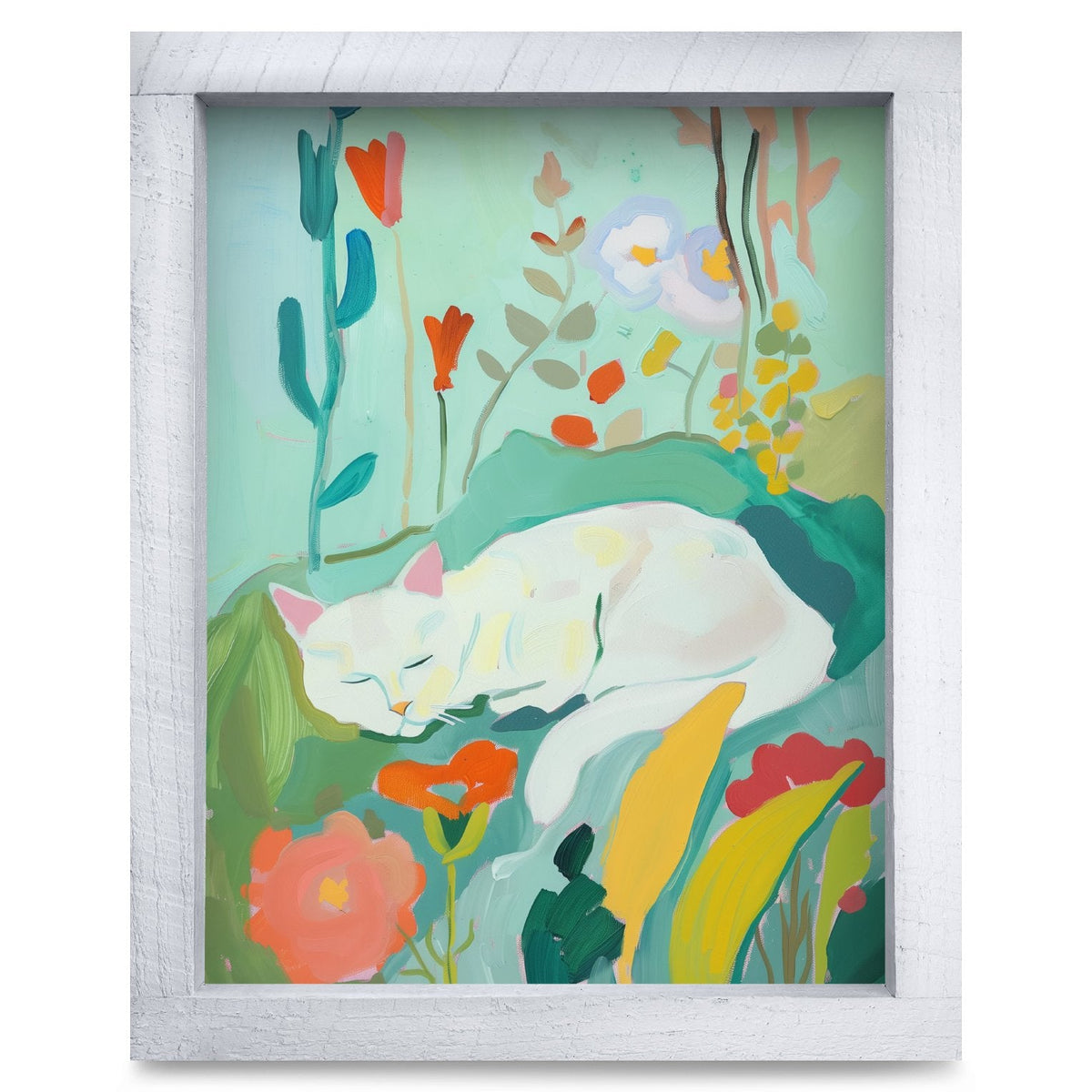 Rustic White frame