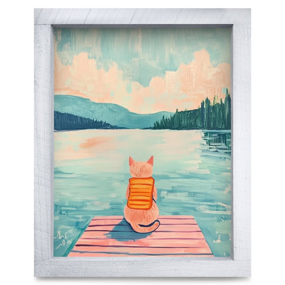 Rustic White frame