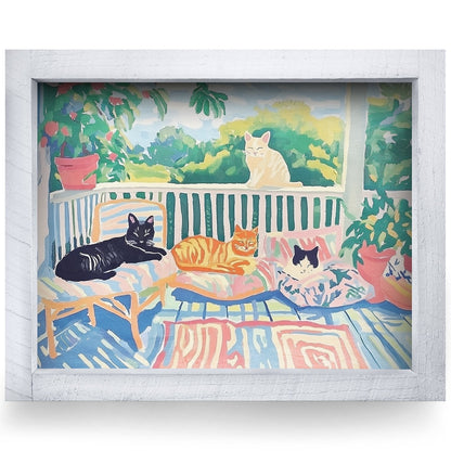Rustic White frame