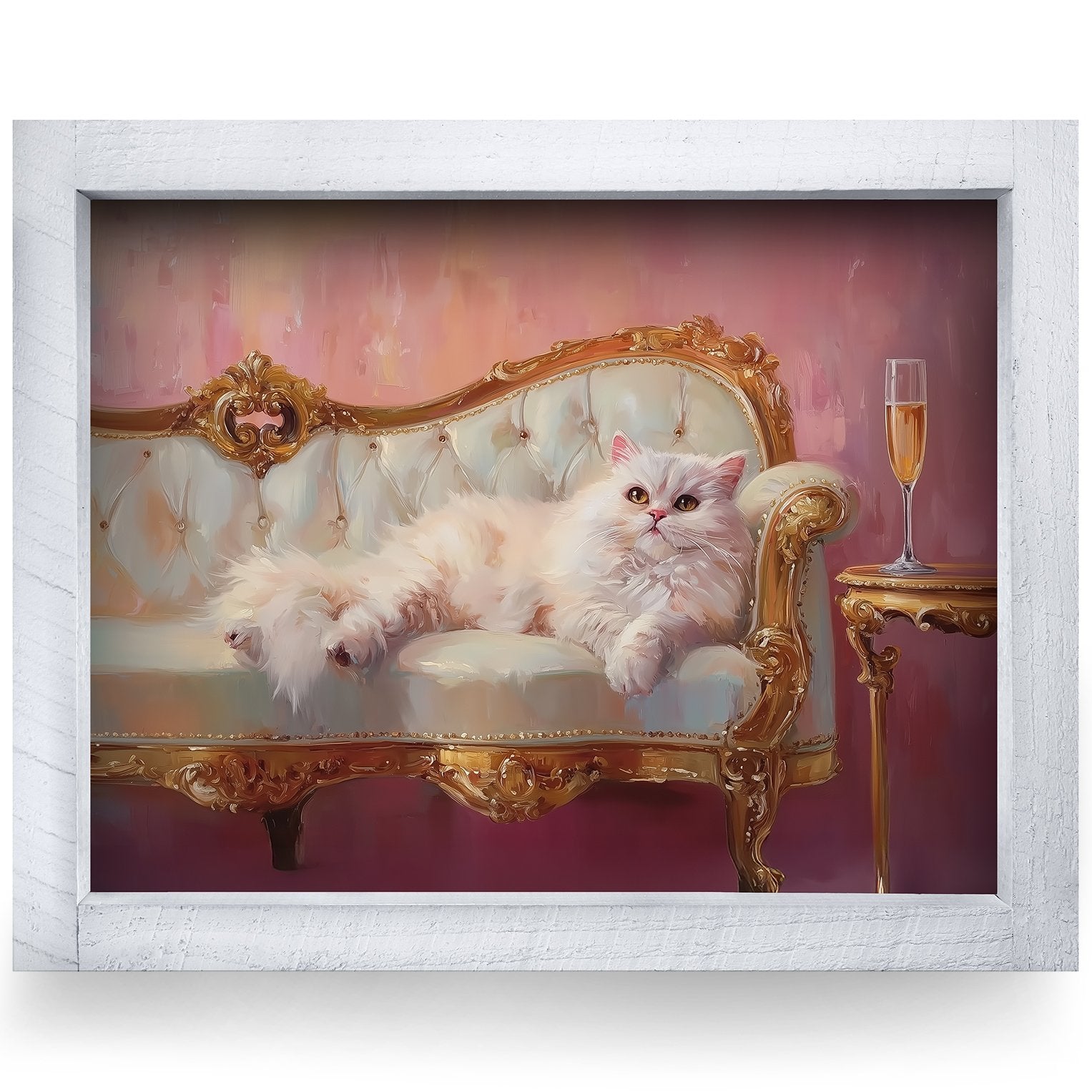 Rustic White frame