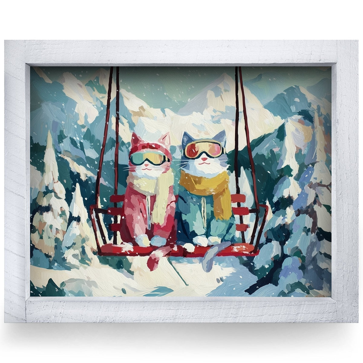 Rustic White frame