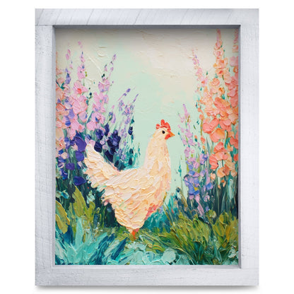 Rustic White frame