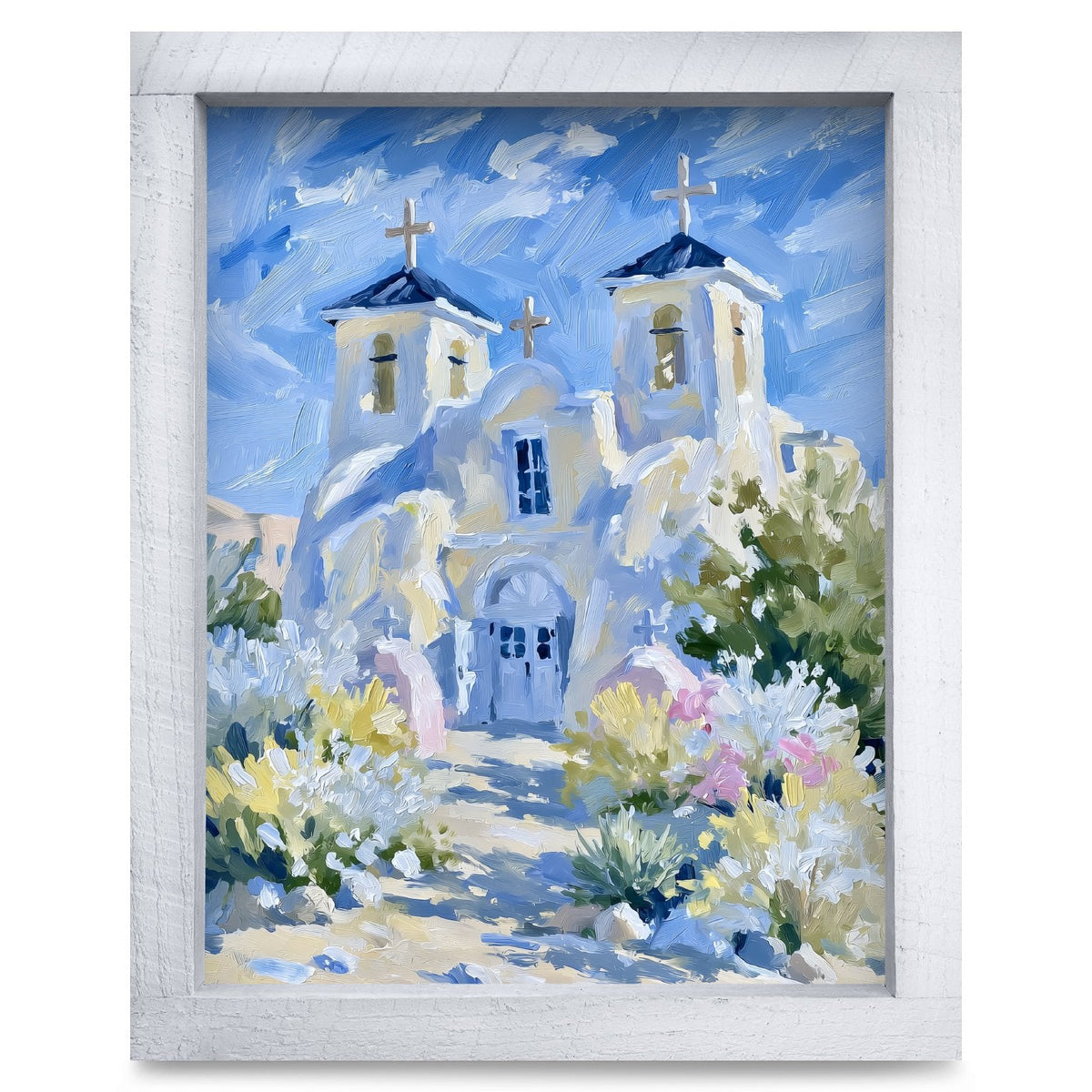 Rustic White frame