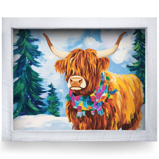 Rustic White frame