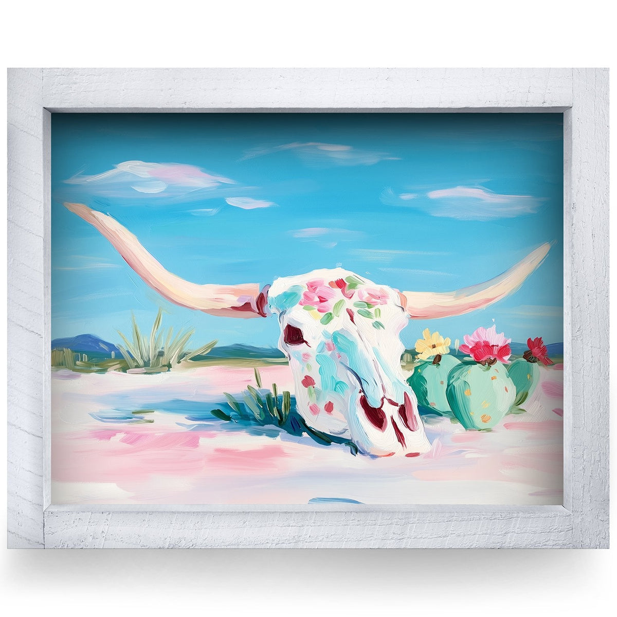 Rustic White frame