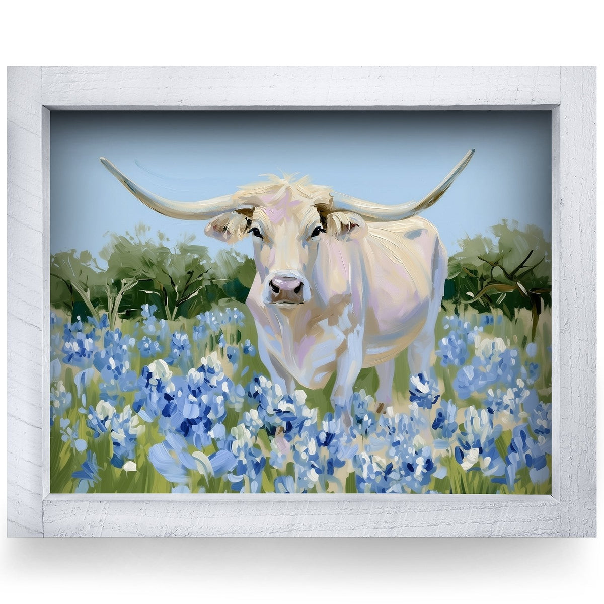 Rustic White frame