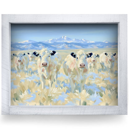 Rustic White frame