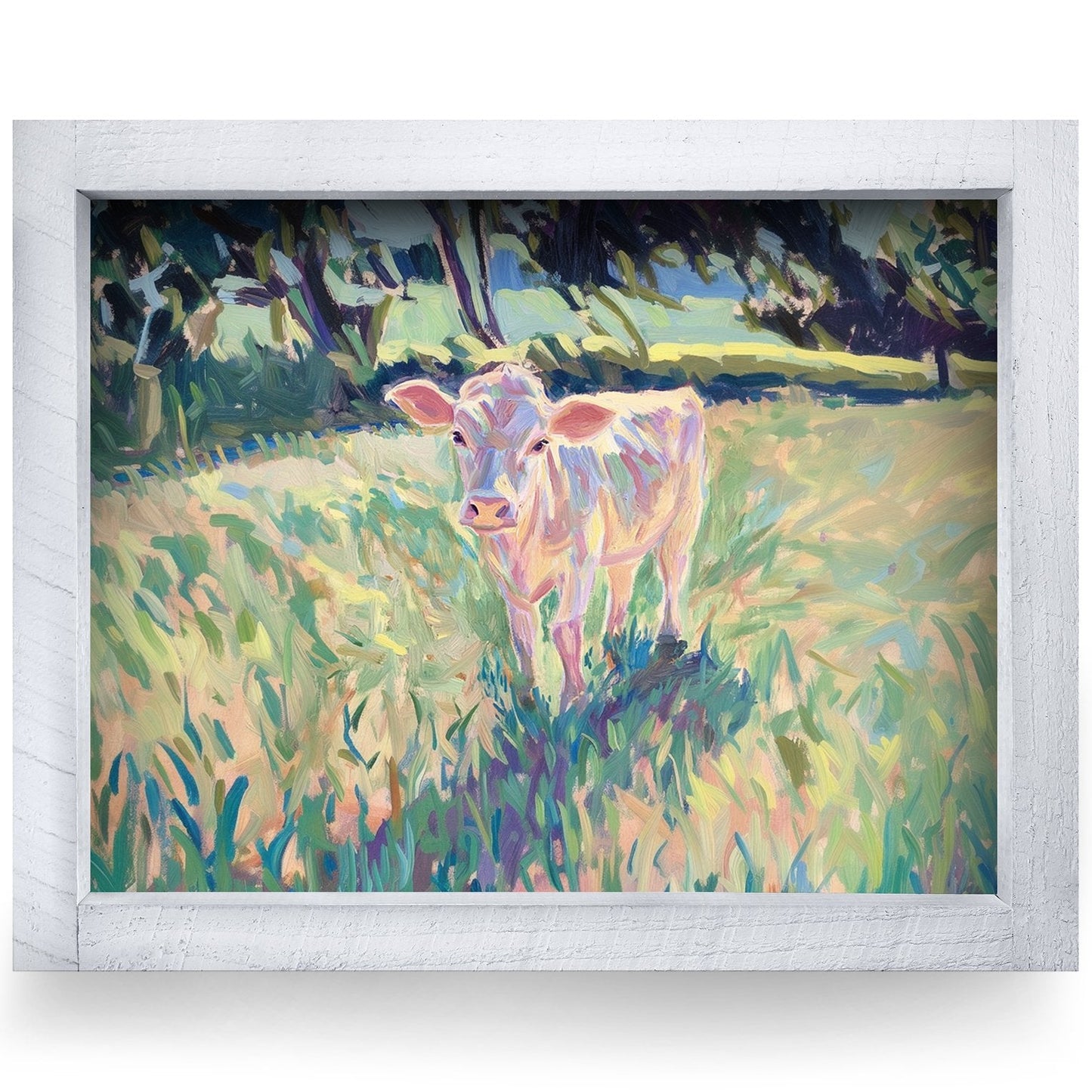 Rustic White frame