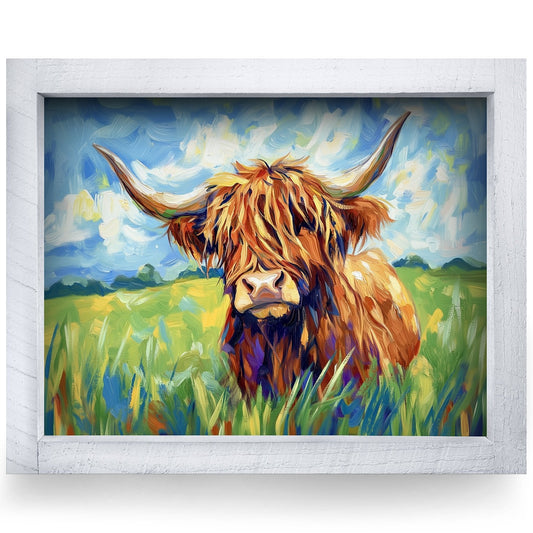 Rustic White frame