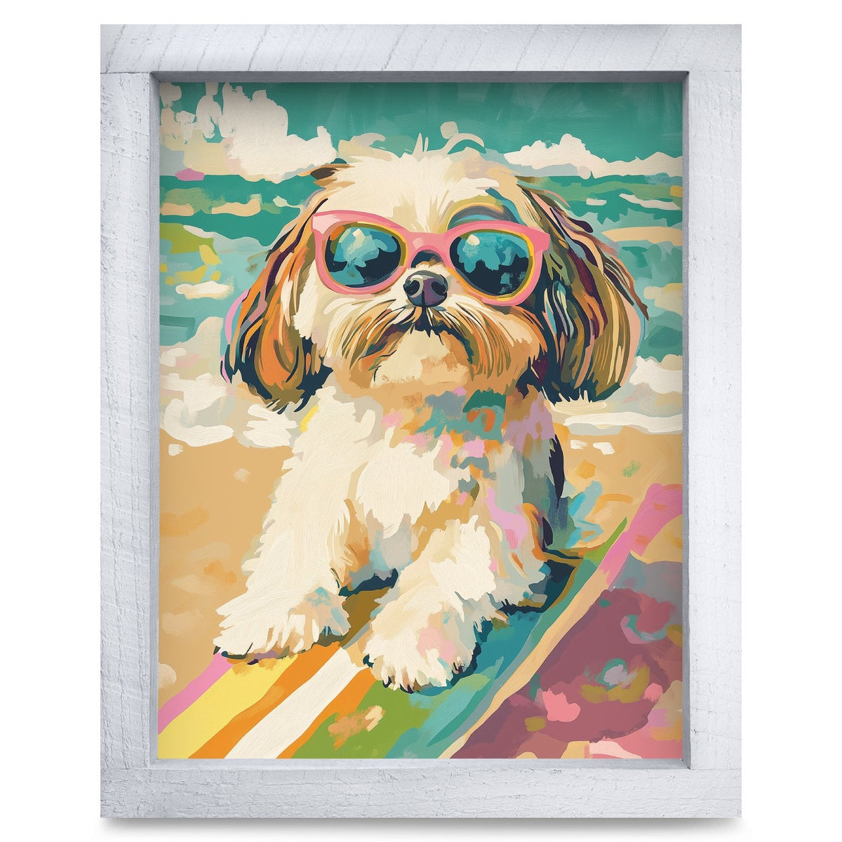 Rustic White frame