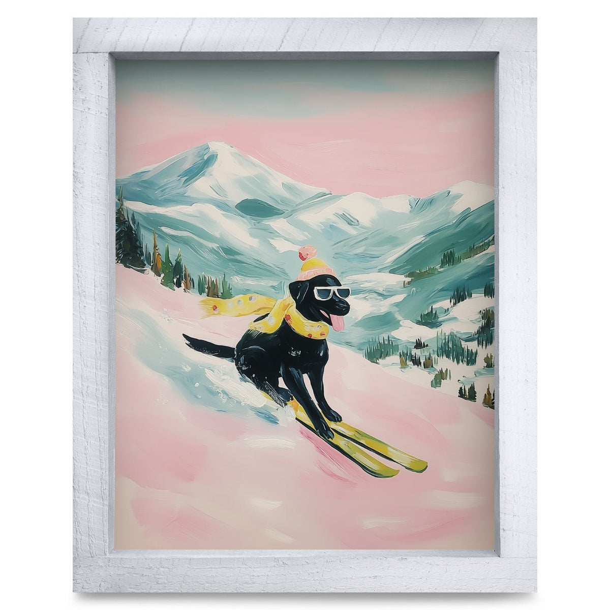Rustic White frame
