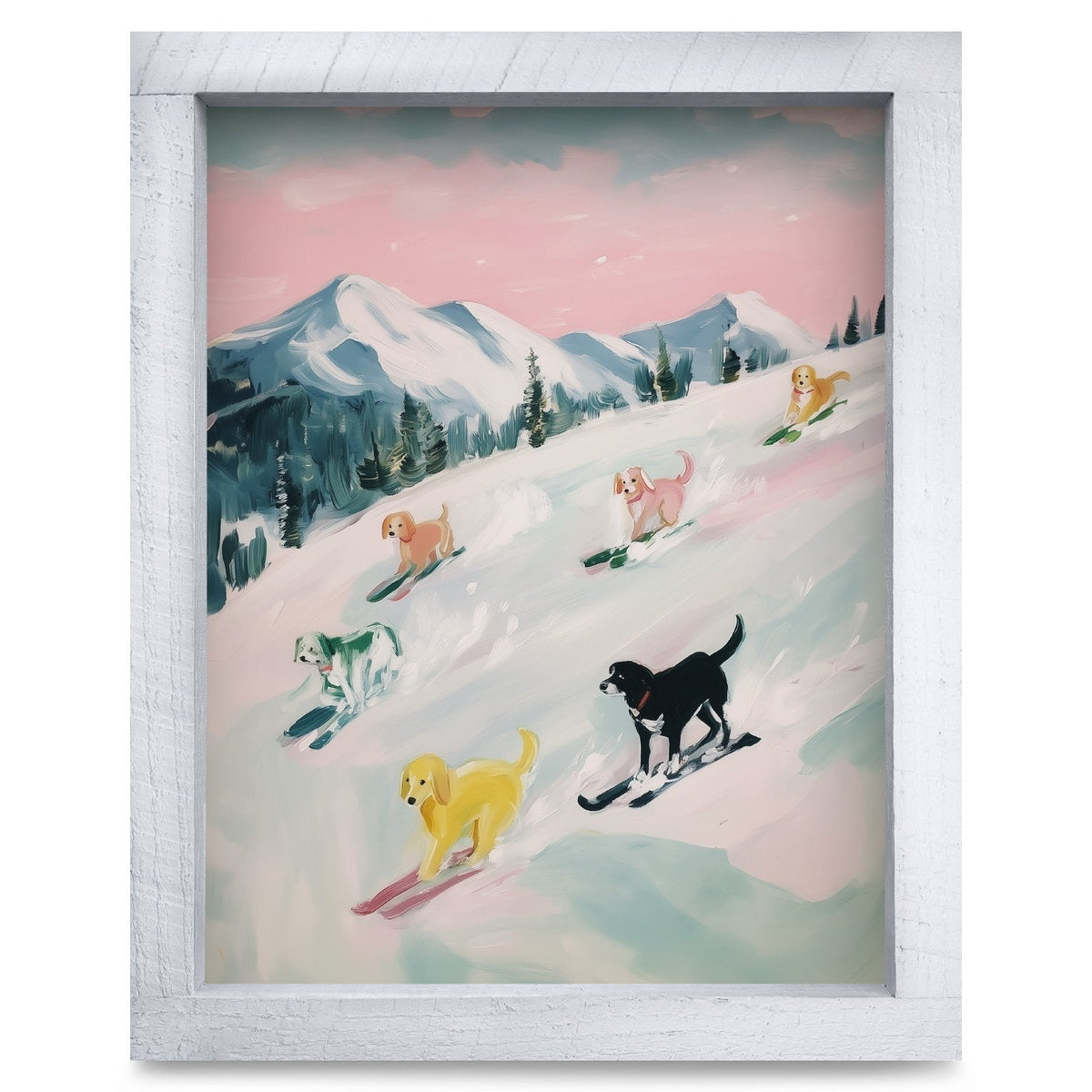 Rustic White frame