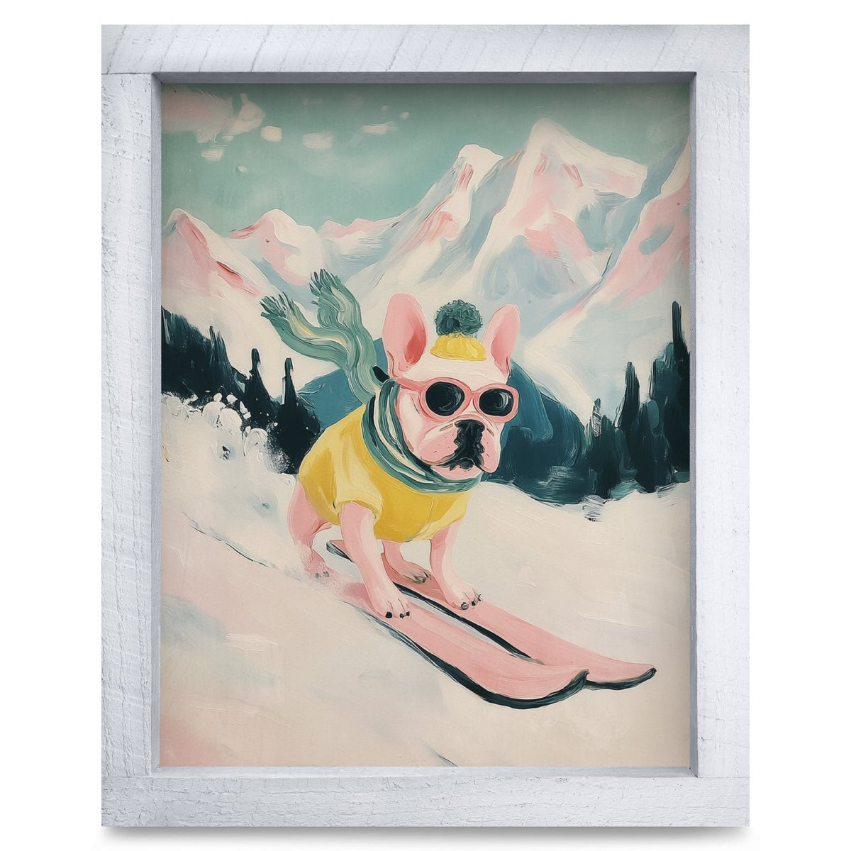Rustic White frame