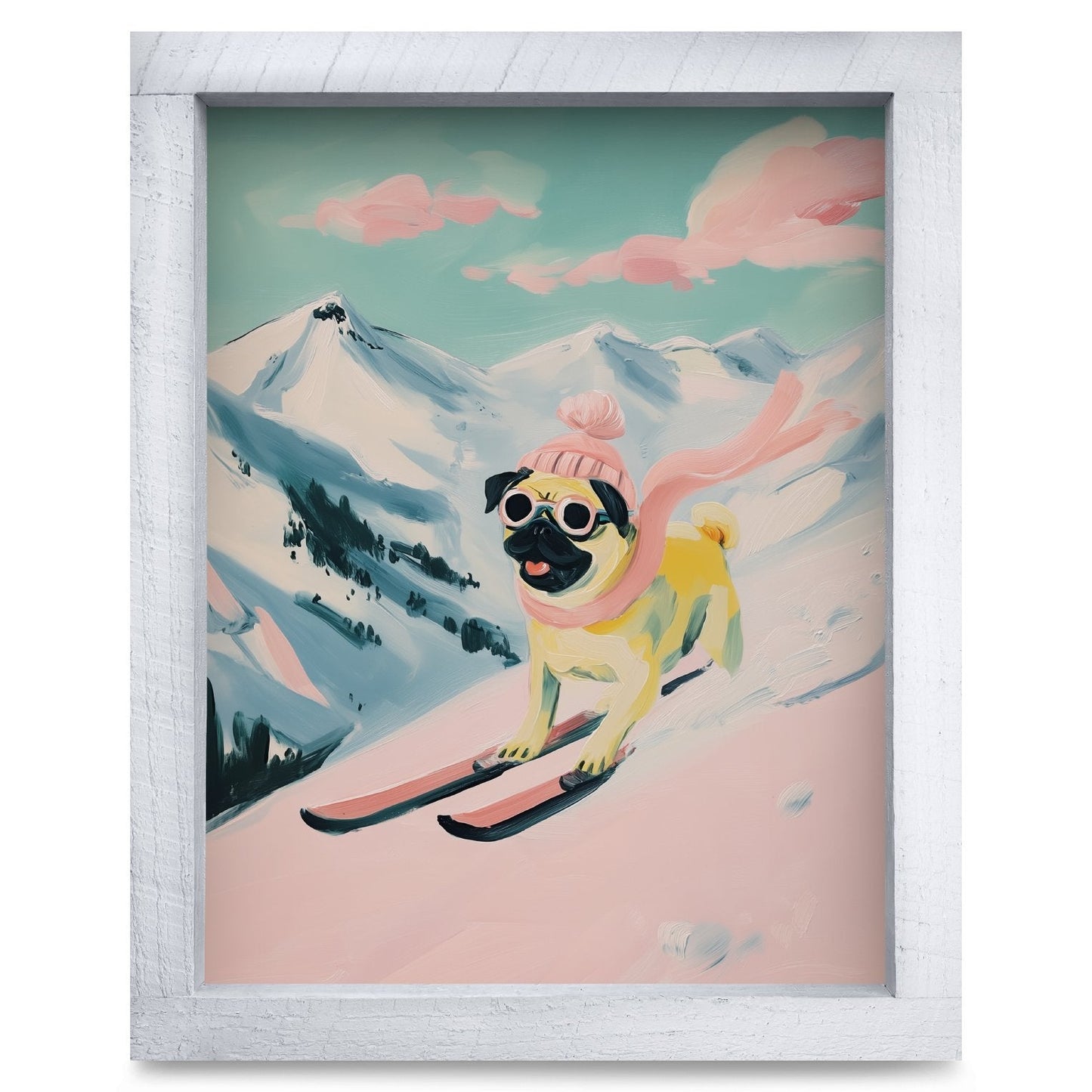 Rustic White frame