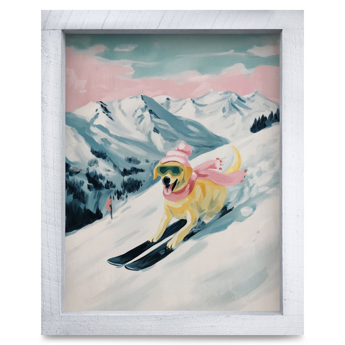 Rustic White frame