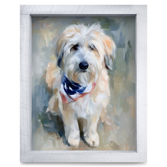 Rustic White frame