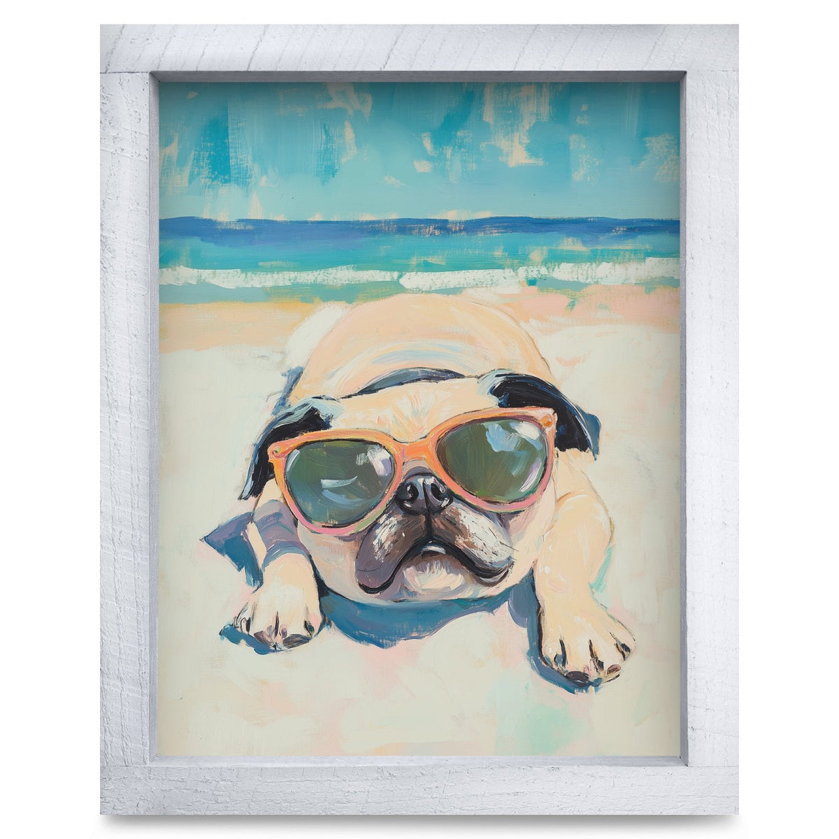 Rustic White frame