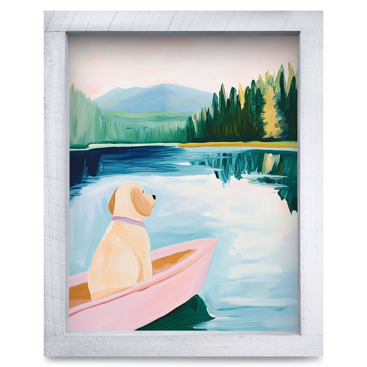 Rustic White frame