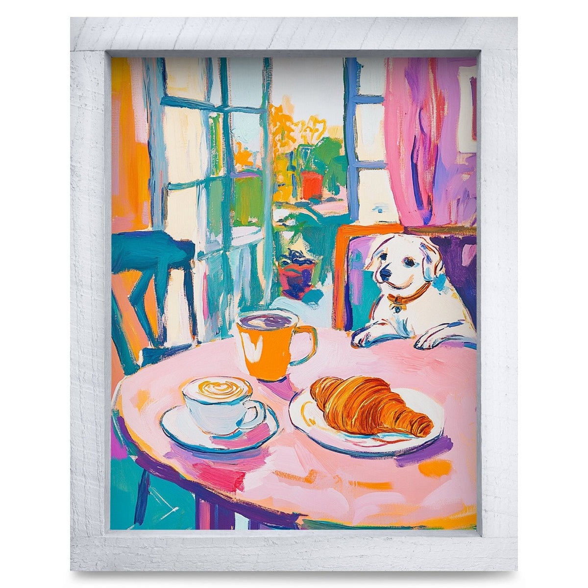 Rustic White frame