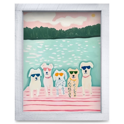 Rustic White frame