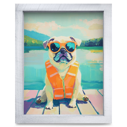 Rustic White frame