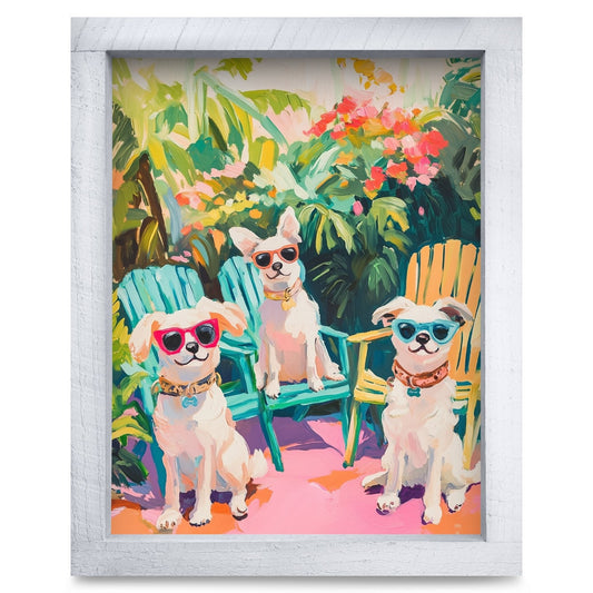 Rustic White frame
