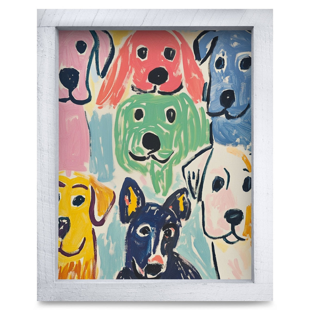Rustic White frame