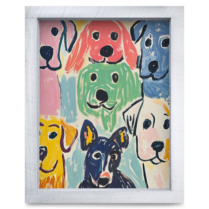 Rustic White frame
